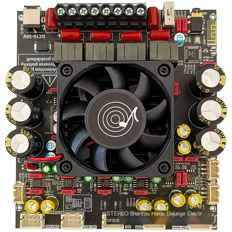 ZK-AS21P Compact Bluetooth Amp 600W - high power audio amplifier